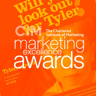 CIM marketing excellence awards banner