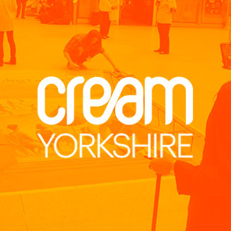 Cream Yorkshire logo