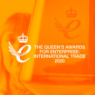 Queen's award for enterprise, international trade 2020 banner