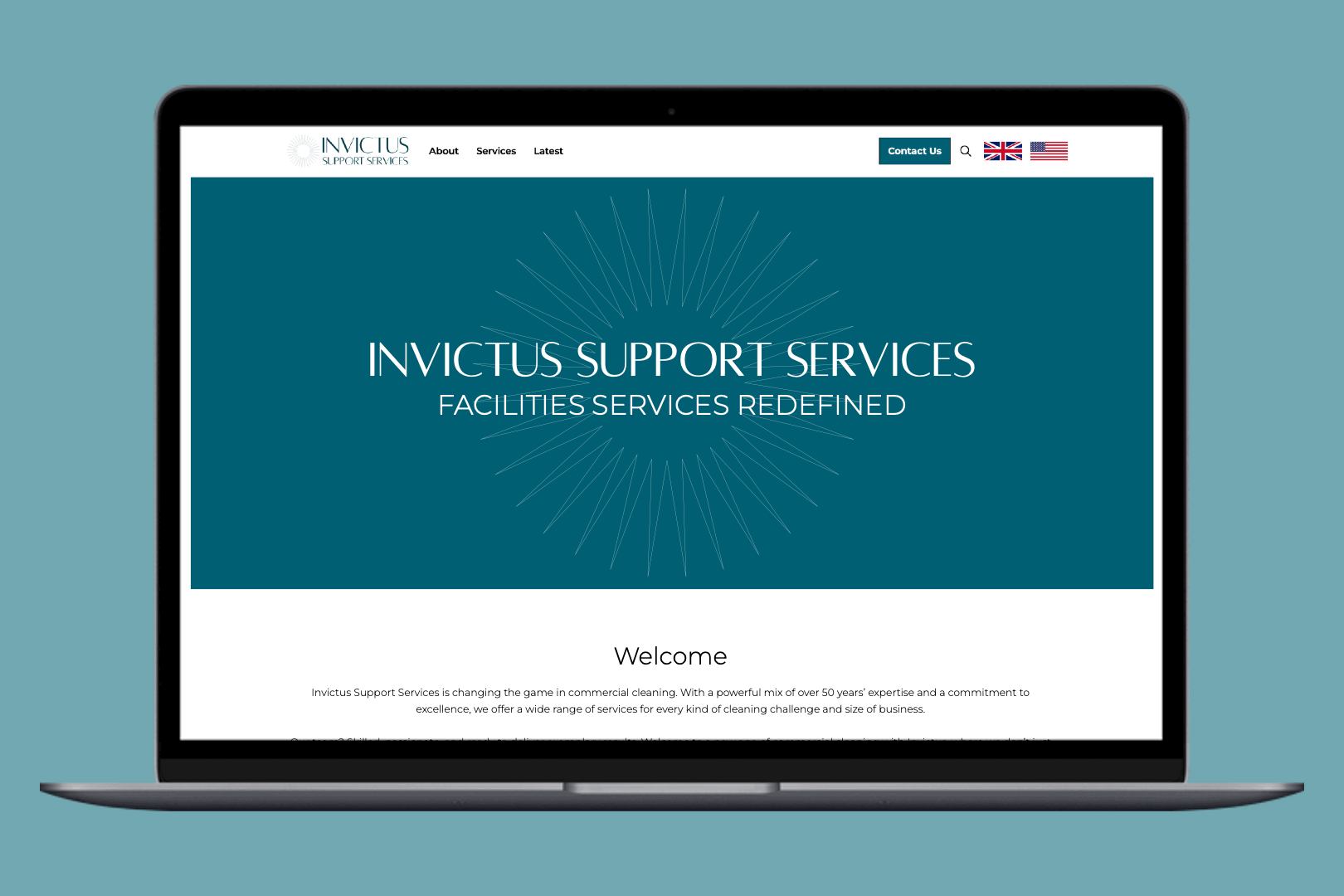 Invictus Support Services Facilities Management Website