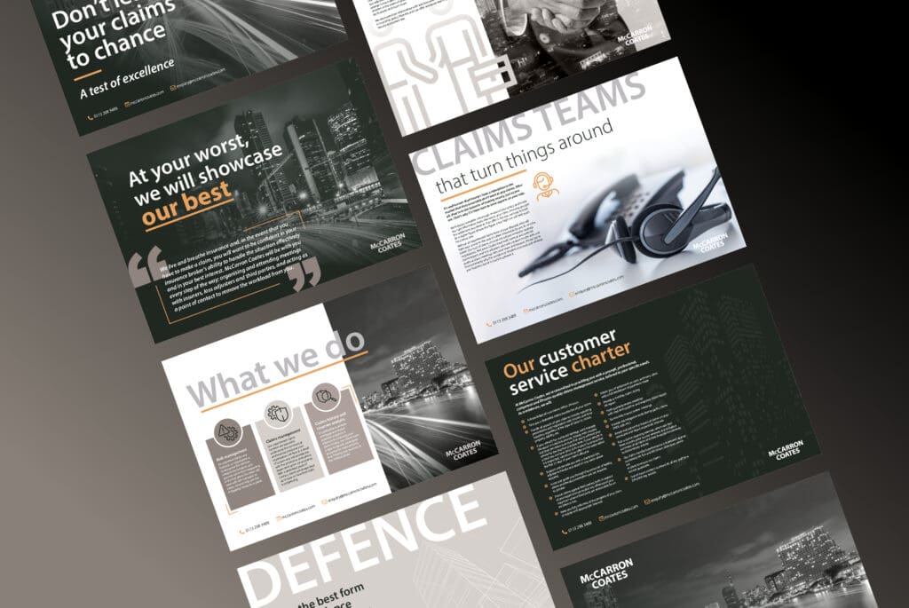 brand designs for McCarron Coates