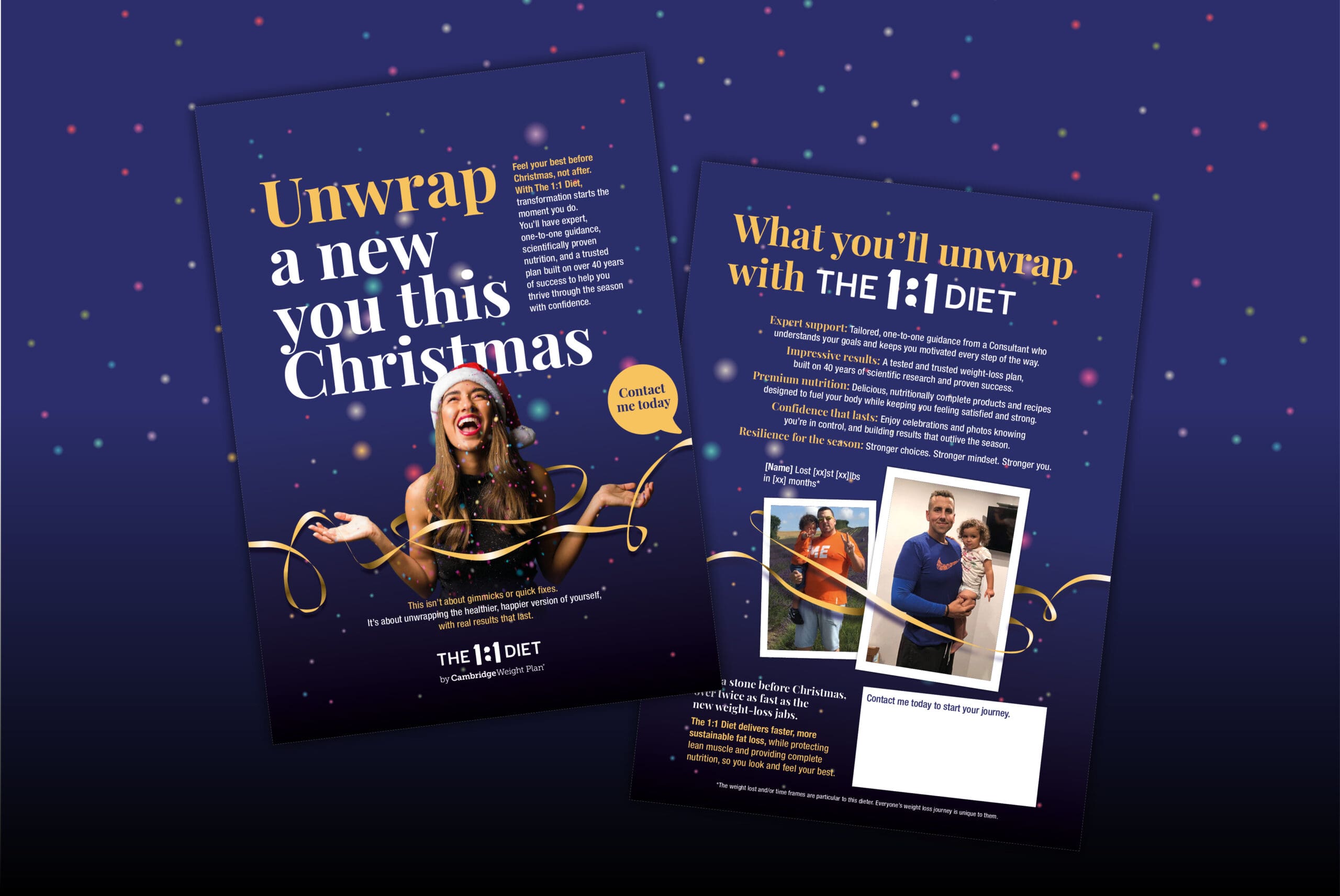 Unwrapping a Premium Seasonal Campaign for The 1:1 Diet